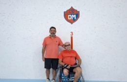 La Plata juega inclusivo: Nazareno Roldán y el desafío de la pelota paleta adaptada en la ciudad